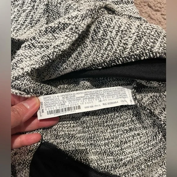 ZARA BASIC Y2k Gingham Trending Asymmetric Tiered Ruffles Skirt - Picture 4 of 8